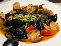 海鲜墨鱼汁面-Solo(衡山路店)