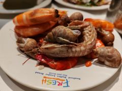 基围虾-领鲜活海鲜榴莲自助火锅(东门店)