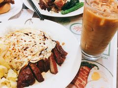 叉烧煎双蛋饭-兰芳园(上环店)