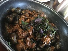 山坑螺焖鸭-园林美食城·本土农家菜(杨和镇店)