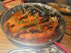 -明洞阿姨·韩式酱蟹烤肉·创意料理(三元桥店)