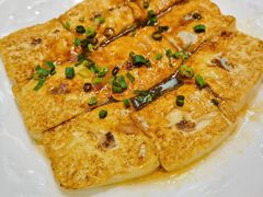 煎酿山水豆腐-龙禧渔村酒楼