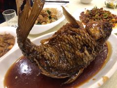 罾蹦鲤鱼-奥华餐厅·老张记(台基厂店)