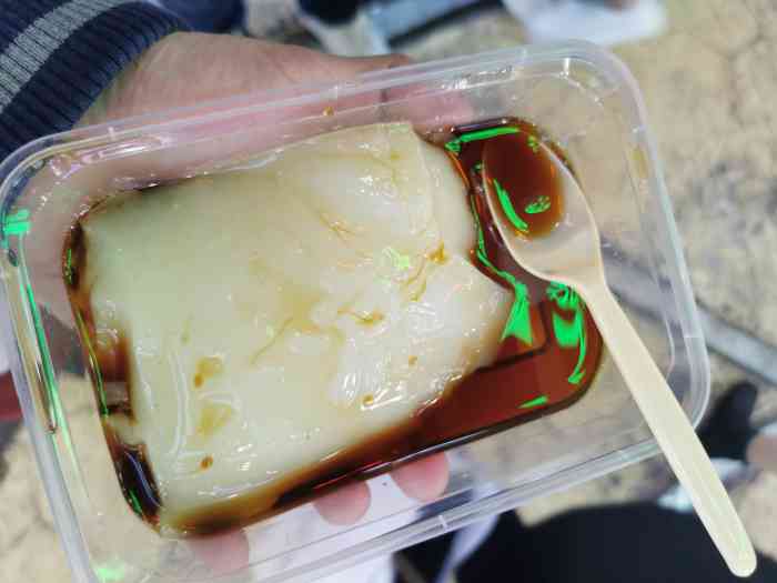 双河葡萄井凉糕-"位置 杨家坪步行街九龙美食城不知道怎么.