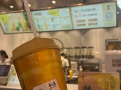 碧芽毛尖奶茶-眷茶(大卫城10楼店)