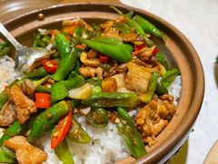尖椒炒肉拌饭-同乐馆(阳光店)