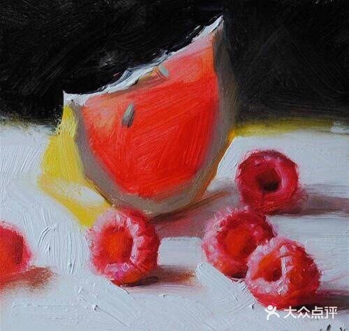 让人流口水的水果画🍉