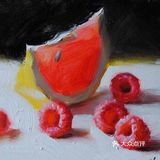 让人流口水的水果画🍉