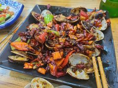 -长青菠菜面·烧烤