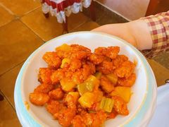 香菠咕咾肉-天毓山庄·餐厅