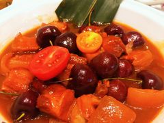 车厘子烧五花肉-甜阿姨·天台花园私房菜(万松园店)