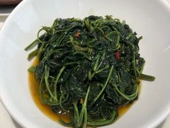炒通心菜-怡得观滇餐厅·地道昆明菜·1996(海埂大坝店)