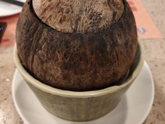 椰子炖竹丝鸡汤-点都德(聚福楼店)