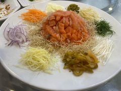 三文鱼捞起-绿雅居原生态农庄(小涌店)