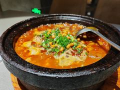 大邑石锅肥肠烧血旺-铜小馆(1891时光道店)