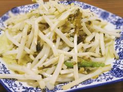 芦苇根炒肉丝-呼吸森林·生态农庄农家乐私房菜