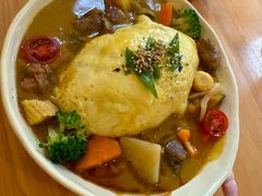 日式咖喱蛋包饭-柴の食堂·日式家庭料理·熊之肆(大学路店)