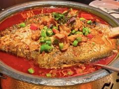 -探鱼·鲜青椒爽麻烤鱼(天一广场店)