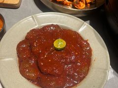 -草家酱蟹炭火烤肉店(珲春南路一店)