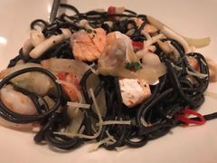 三重海鲜墨鱼意面-新元素(丽都店)