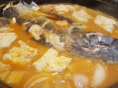 酱烧勾魂有机鱼头-农家大院(纪王店)