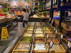 自助取餐区-大山炭火烤肉自助(百盛步行街广场店)