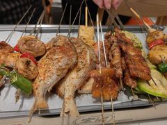 -宝记烧烤·碳锅羊肉·羊蝎子火锅·夜食社(文体路创始店)