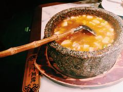 石锅鸡汤豆腐-绿茶餐厅(乐峰广场店)