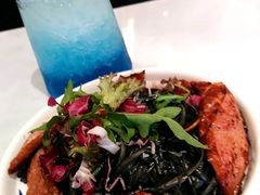 柠夏海洋加鸭胸墨鱼汁扁面-打趸BTC·Breaktime cafe(北京路店)