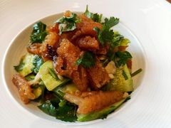 黄瓜拌菊花蛰头-臻悦海宴.家宴(奥体中心店)