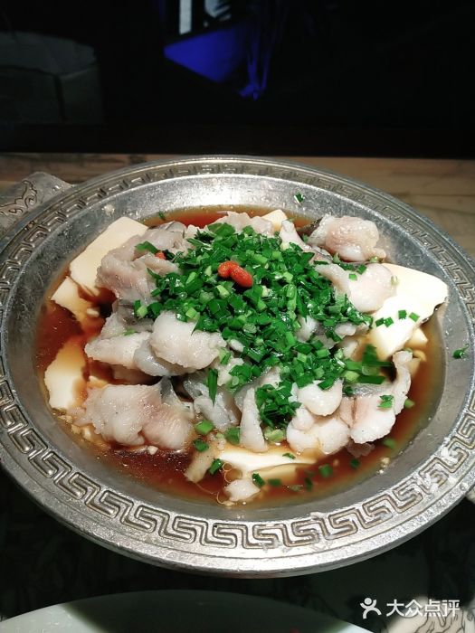 遇见长安(兰州中心店)鲜嫩韭香豆花鱼图片