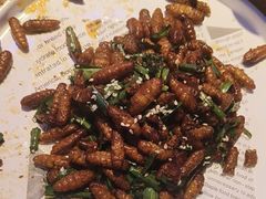 椒盐蚕蛹-钳小柒·小龙虾蓝龙王烧烤夜宵(长寿路店)