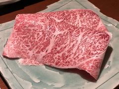 寿喜烧的牛肉-飞驒牛 烤肉 马食一代(銀座店)