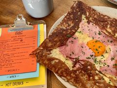 巴黎火腿鸡蛋芝士蘑菇可丽饼-RAC BAR(安福路店)