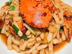 青蟹炒年糕-健眺小海鲜(临海后山店)