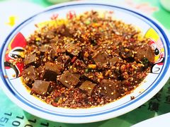 辣子蒜羊血-令氏家外家岐山面(火炬路店)