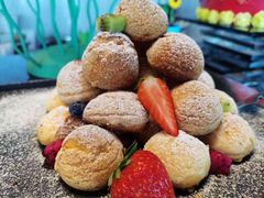 榴莲蛋糕-郑州富力万达文华酒店·云端美食汇自助餐厅