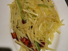 酸辣土豆丝-老头儿油爆虾(星光一期店)