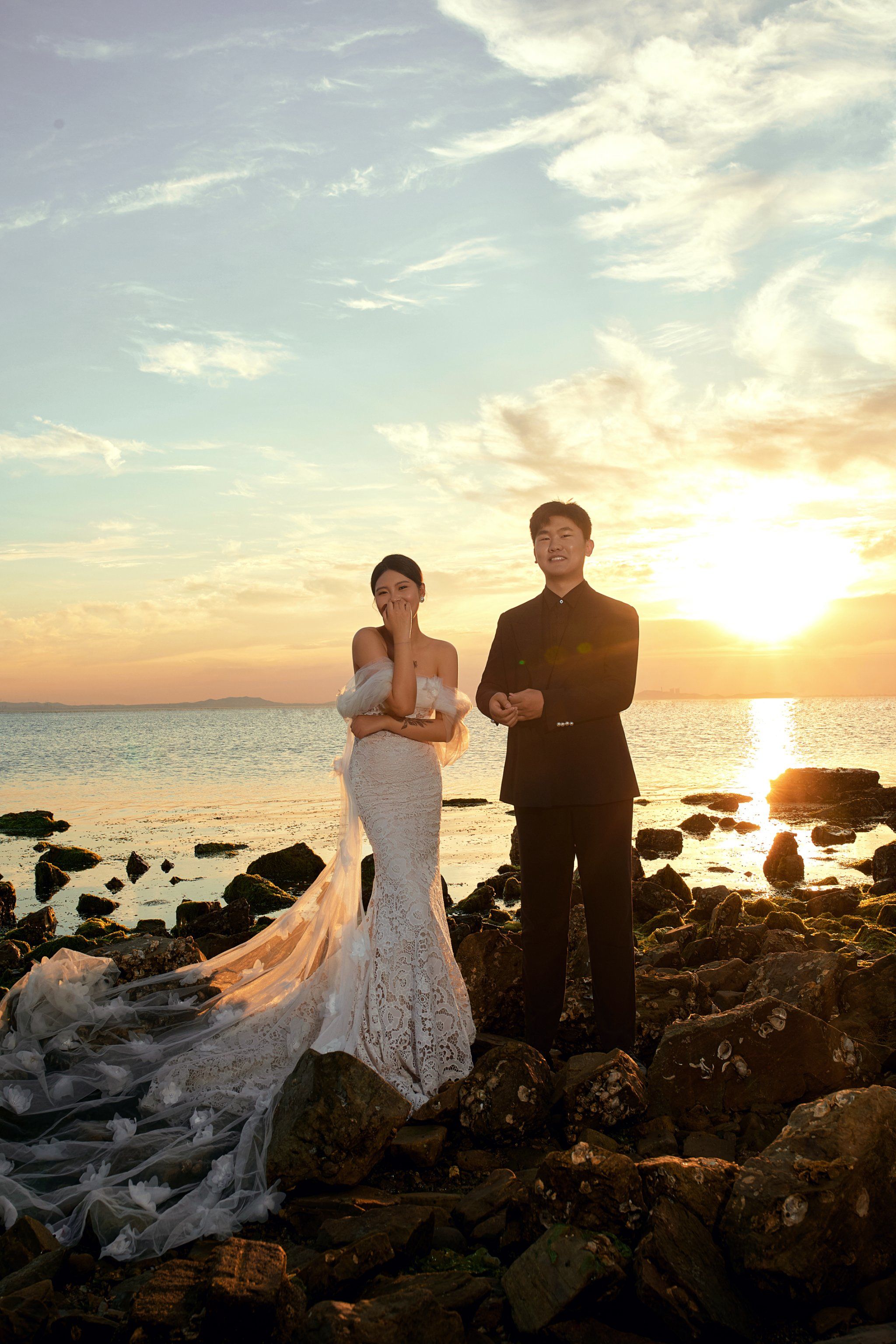 婚纱摄影海边风格