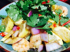 柠檬涝汁虾-炭虎烤肉(桂林路店)