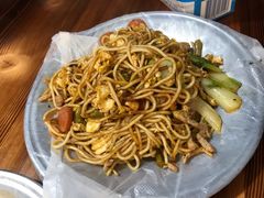 炒粉面-十里铺铁板鱿鱼