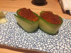 三文鱼籽军舰-吟松日式料理(莘庄店)