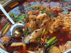 -牟记江湖重庆地标特色菜鱼蛋海鲜羊蝎子(巴南区黑金冠十多年好店)