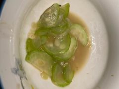 清炒白玉丝瓜-庆江南江南菜(琴湖溪里花园城店)