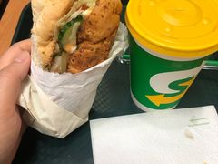 香烤鸡排三明治-赛百味SUBWAY(三阳广场店)