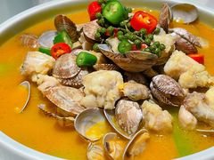 酸汤花甲牛蛙-半勺·新徽菜(银泰城店)