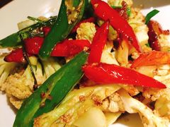 桂林土腊肉炒花菜-桂小厨广西菜(桂林万象城店)