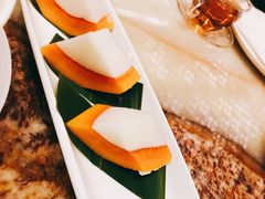 椰奶木瓜冻-The Lounge大堂酒廊·咖啡·沙拉·下午茶(金茂深圳JW万豪酒店)