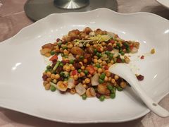 鸡头米炒虾仁-海景壹号大酒店(惠钱路店)