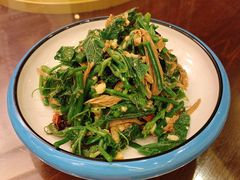 黑腐竹拌丝瓜尖-津菜宋记老房子(鼓楼店)